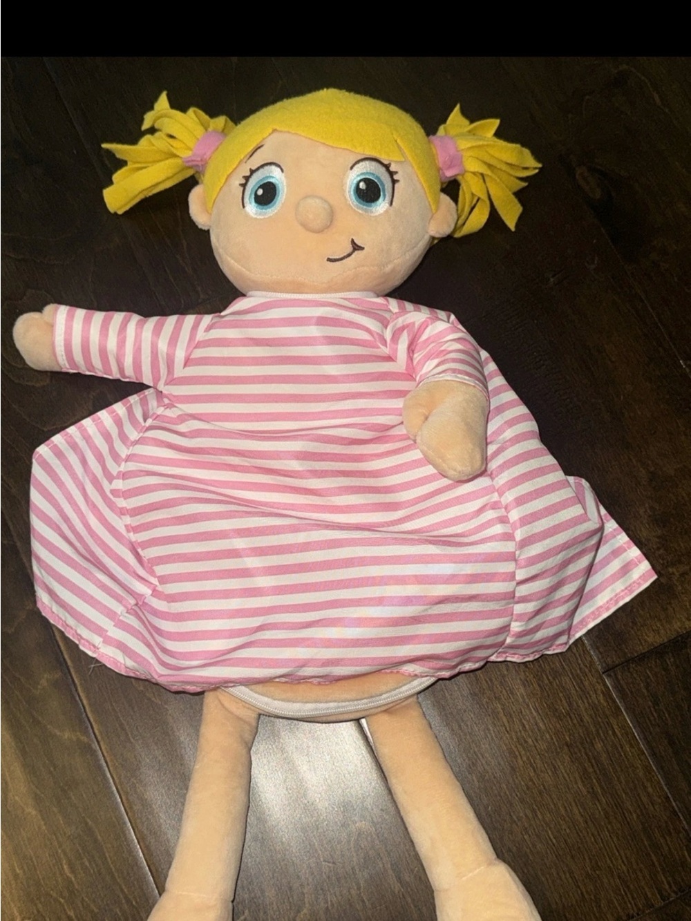 Aipinai Plush Toy Early Learning Organ Doll, Removable Organs 19" Montessori